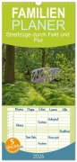 Cover-Bild zum Titel 'Familienplaner 2026 - Streifzüge durch Feld und Flur mit 5 Spalten (Wandkalender, 21 x 45 cm) CALVENDO' von 'Johann Pavelka'