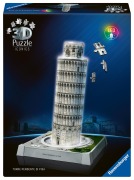 Cover-Bild zum Titel '3D Puzzle Iconics: Schiefer Turm von Pisa - mit Licht' von ''