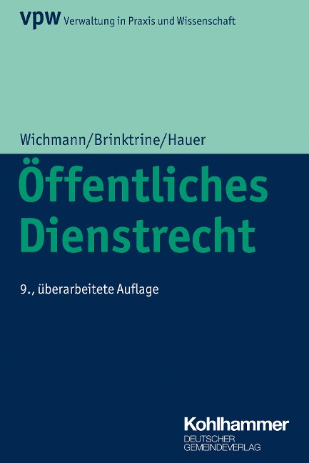 Öffentliches Dienstrecht - Anna Franziska Hauer, Valerie Merz, Hanna Stengel, Maximilian Weinrich