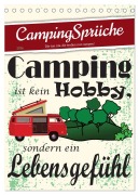 CampingSprüche (Tischkalender 2026 DIN A5 hoch), CALVENDO Monatskalender - Sabine Löwer