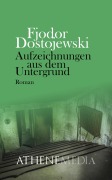 Cover-Bild zum Titel 'Aufzeichnungen aus dem Untergrund' von 'Fjodor Dostojewski'