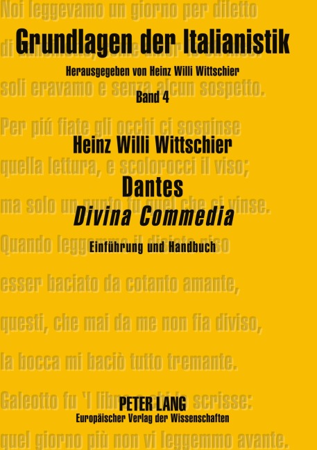 Dantes 'Divina Commedia' - Heinz Willi Wittschier