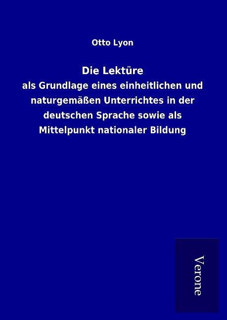 Die Lektüre - Otto Lyon