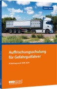 Cover-Bild zum Titel 'Auffrischungsschulung für Gefahrgutfahrer' von 'Uta Sabath, Tom Meyer'