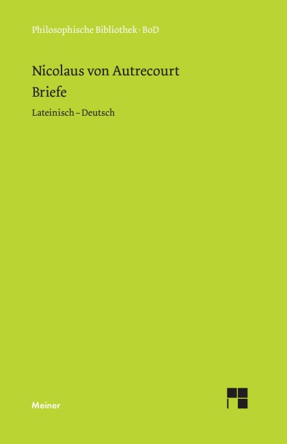Briefe - Nicolaus von Autrecourt