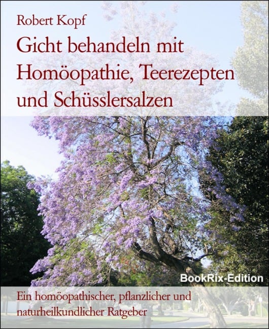 Gicht behandeln mit Homöopathie, Teerezepten und Schüsslersalzen - Robert Kopf