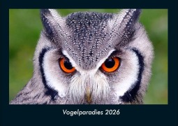 Cover-Bild zum Titel 'Vogelparadies 2026 Fotokalender DIN A4' von 'Tobias Becker'