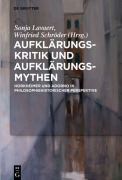 Cover-Bild zum Titel 'Aufklärungs-Kritik und Aufklärungs-Mythen' von ''