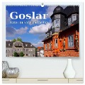 Goslar - Hanse- und Kaiserstadt im Harz (hochwertiger Premium Wandkalender 2025 DIN A2 quer), Kunstdruck in Hochglanz - LianeM LianeM