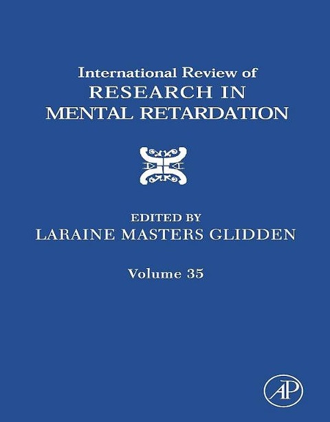 International Review of Research in Mental Retardation - 