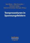 Cover-Bild zum Titel 'Textprozeduren in Spannungsfeldern' von ''