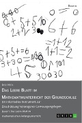Das Leere Blatt im Mathematikunterricht der Grundschule - Gyde Höck
