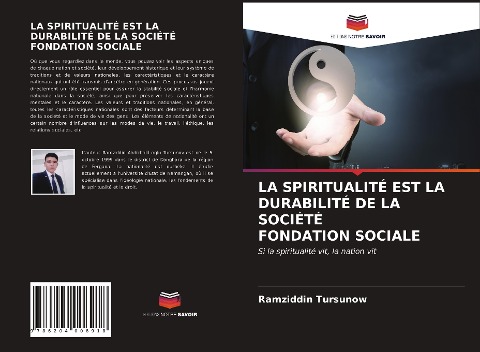 LA SPIRITUALITÉ EST LA DURABILITÉ DE LA SOCIÉTÉ FONDATION SOCIALE - Ramziddin Tursunow