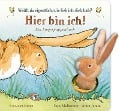 Cover-Bild zum Titel 'Weißt du eigentlich, wie lieb ich dich hab? Hier bin ich!' von 'Sam Mcbratney'