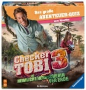 Cover-Bild zum Titel 'Checker Tobi - Das große Abenteuer-Quiz - Ravensburger ab 7 Jahre' von 'Kai Haferkamp'