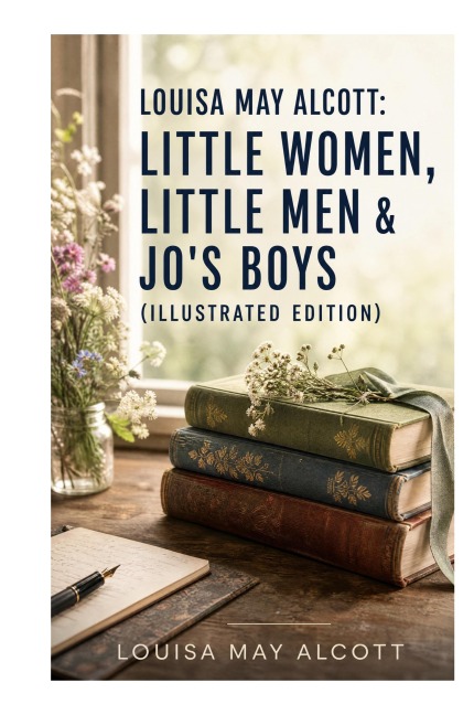 Louisa May Alcott: Little Women, Little Men & Jo's Boys (Illustrated Edition) - Louisa May Alcott