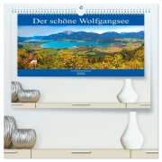 Cover-Bild zum Titel 'Der schöne Wolfgangsee im Salzkammergut (hochwertiger Premium Wandkalender 2026 DIN A2 quer), Kunstdruck in Hochglanz' von 'Christa Kramer'