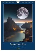 Mondnächte- Mondverzauberte Nächte aus der KI (Wandkalender 2024 DIN A4 hoch), CALVENDO Monatskalender - Christine Aka Stine1