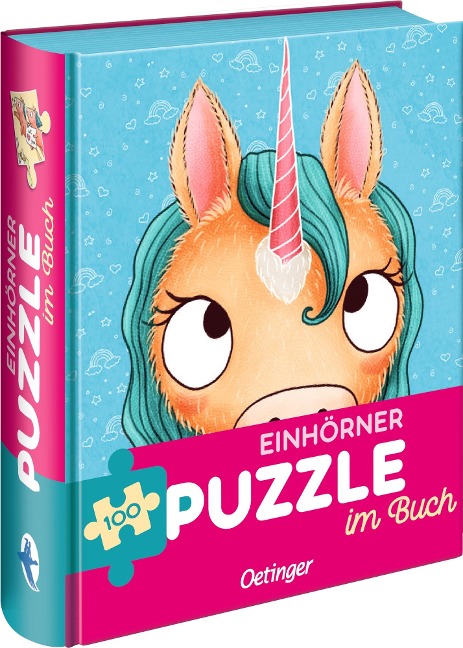 Einhörner. Puzzle im Buch - Ruby van der Bogen