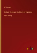 Cover-Bild zum Titel 'Wetten, Decreten, Besluiten en Tractaten' von 'J. F. Boogard'