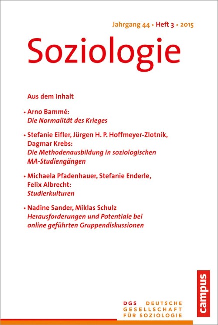 Soziologie 3.2015 - 