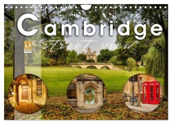 Cover-Bild zum Titel 'Cambridge street view (Wandkalender 2027 DIN A4 quer), CALVENDO Monatskalender' von 'Monika Schöb'