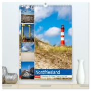 Cover-Bild zum Titel 'Nordfriesland, Zwischen St. Peter Ording und Sylt (hochwertiger Premium Wandkalender 2026 DIN A2 hoch), Kunstdruck in Hochglanz' von 'Alexander Wolff'