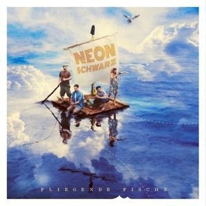 Fliegende Fische - Neonschwarz