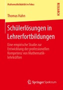 Cover-Bild zum Titel 'Schülerlösungen in Lehrerfortbildungen' von 'Thomas Hahn'