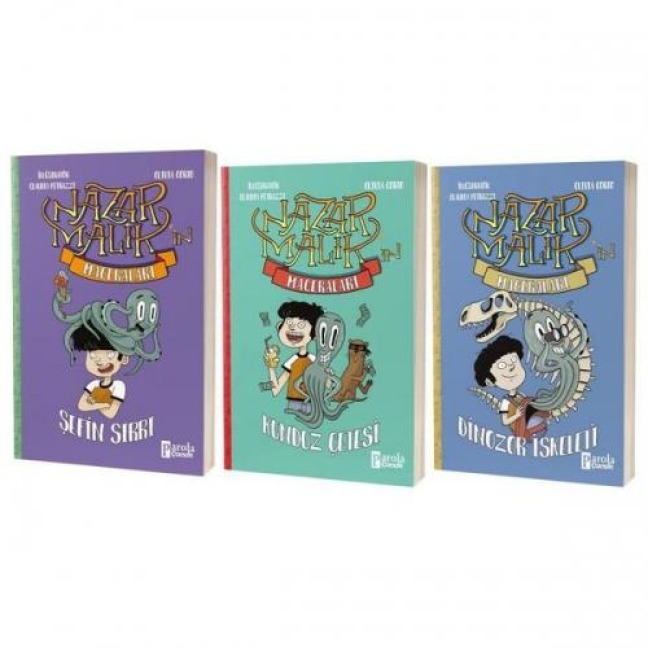 Nazar Malik Serisi Seti 3 Kitap Takim - Olivia Corio