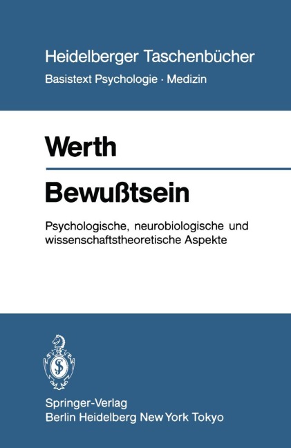 Bewußtsein - R. Werth