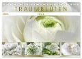 Traumblüten in Weiß (Tischkalender 2025 DIN A5 quer), CALVENDO Monatskalender - Martina Cross