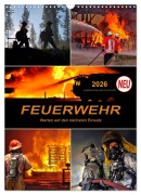 Cover-Bild zum Titel 'Feuerwehr - Warten auf den nächsten Einsatz (Wandkalender 2026 DIN A3 hoch), CALVENDO Monatskalender' von 'Peter Roder'
