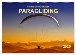 Cover-Bild zum Titel 'Freiheit und Abenteuer - Paragliding (Wandkalender 2026 DIN A2 quer), CALVENDO Monatskalender' von 'Peter Roder'
