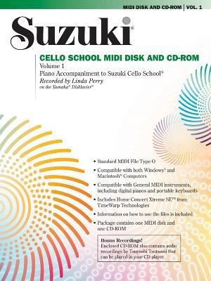 Suzuki Cello School MIDI Disk Acc./CD-Rom, Vol 1 - 