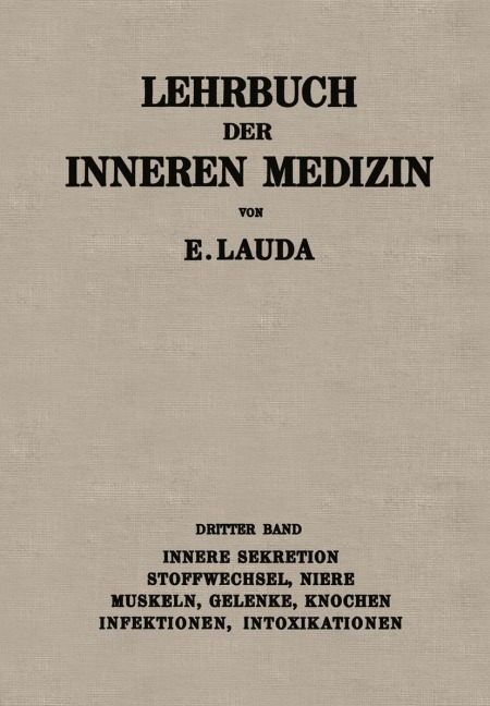 Lehrbuch der Inneren Medizin - Ernst Lauda