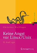 Cover-Bild zum Titel 'Keine Angst vor Linux/Unix' von 'Christine Wolfinger'