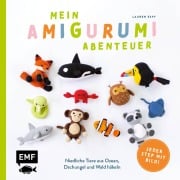 Cover-Bild zum Titel 'Mein Amigurumi-Abenteuer - Tiere häkeln' von 'Lauren Espy'