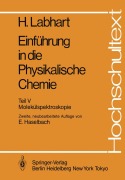Cover-Bild zum Titel 'Einführung in die Physikalische Chemie' von 'Heinrich Labhart'