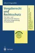 Cover-Bild zum Titel 'Vergaberecht und Rechtsschutz' von 'Albert Drügemöller'