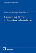 Cover-Bild zum Titel 'Einwirkung Dritter in Familienunternehmen' von ''
