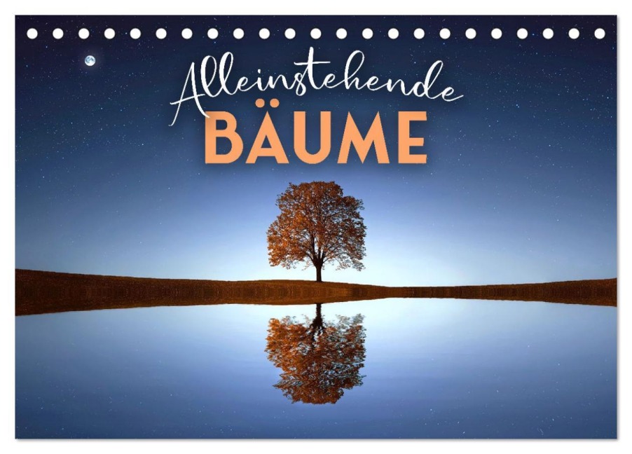 Alleinstehende Bäume (Tischkalender 2026 DIN A5 quer), CALVENDO Monatskalender - Sf Sf