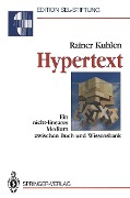 Cover-Bild zum Titel 'Hypertext' von 'Rainer Kuhlen'