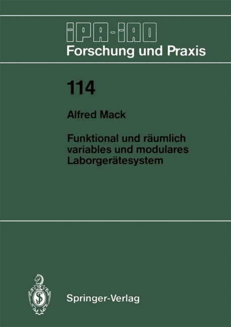 Funktional und räumlich variables und modulares Laborgerätesystem - Alfred Mack