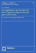 Cover-Bild zum Titel 'Die Legitimation des Verbotes der Amtsträgerkorruption im Ausland gem. § 335a StGB' von 'Peter Schunck'