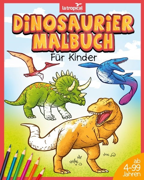 Dinosaurier Malbuch für Kinder - David Ludwig