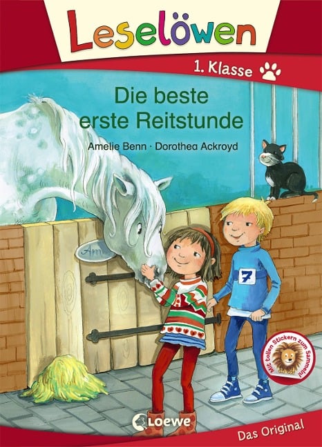 Leselöwen 1. Klasse - Die beste erste Reitstunde - Amelie Benn