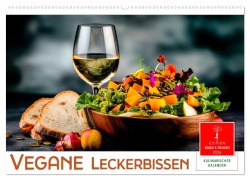 Cover-Bild zum Titel 'Vegane Leckerbissen (Wandkalender 2026 DIN A2 quer), CALVENDO Monatskalender' von 'Peter Roder'