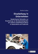 Cover-Bild zum Titel 'Einarbeitung in Unternehmen' von 'Marthe Geiben'