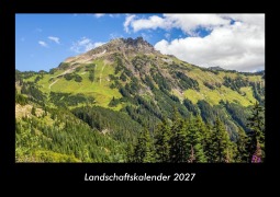 Cover-Bild zum Titel 'Landschaftskalender 2027 Fotokalender DIN A3' von 'Tobias Becker'